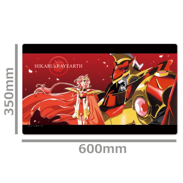 TV Anime "Magic Knight Rayearth" Character Rubber Mat Hikaru Shidou