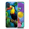 Tropical Toucan Phone Case For Samsung Galaxy A52 A32 A22 A12 A02S A50S A30S A51 A31 AA71 Note 20 Ultra 10 S10 Plus Galaxy A52 A
