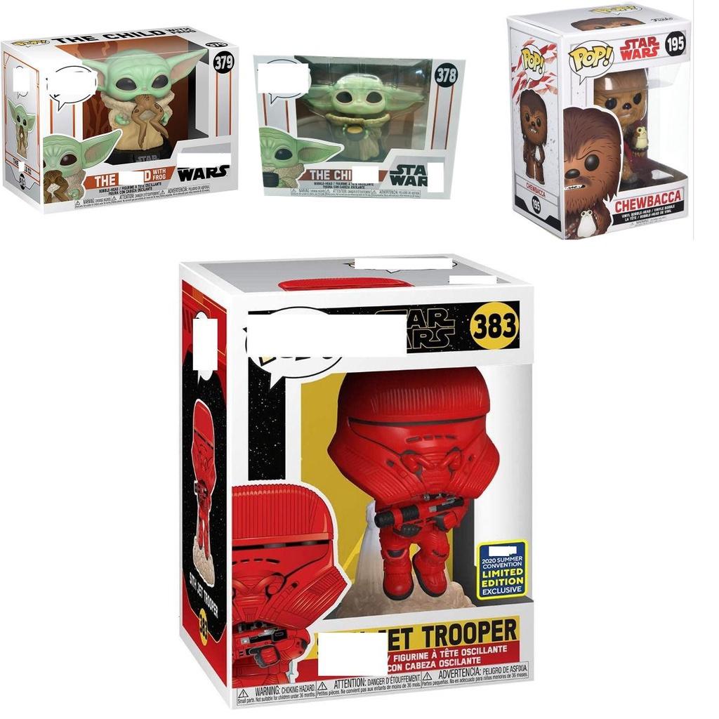 Star Wars Pop Mandalorian Baby Yoda Boba Fett Action Figure Collectible**