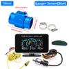 Универсальный 3 в 1 цифровой вольтметр, часы давления масла, измеритель температуры воды, приборы, указатели уровня топлива для двигателя автомобиля, грузовика