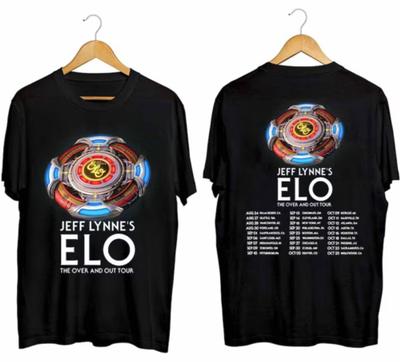 Jeff Lynnes ELO The Over and Out Tour 2026 T-Shirt For Men Women S-5XL