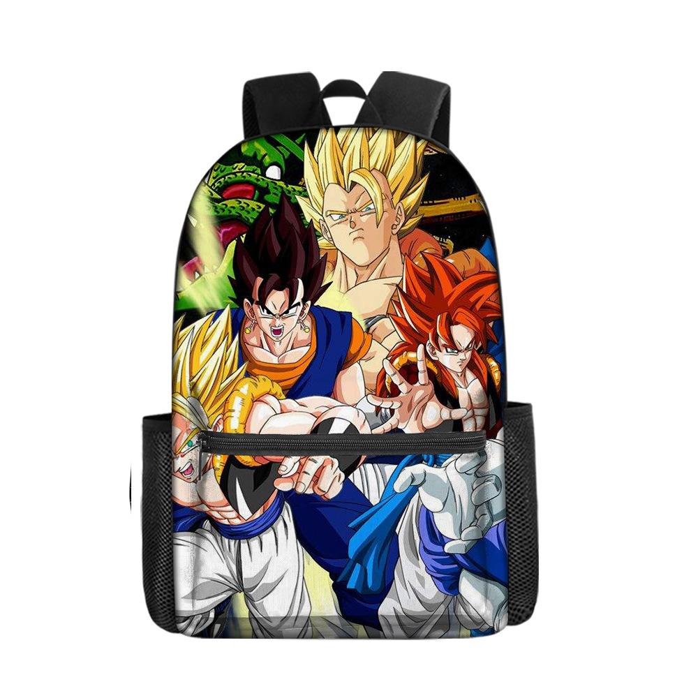 Аниме Периферия Dragon Ball Рюкзак Dragonball Студенческая Школьная Сумка Wukong Полиэстеровый Рюкзак Рюкзак