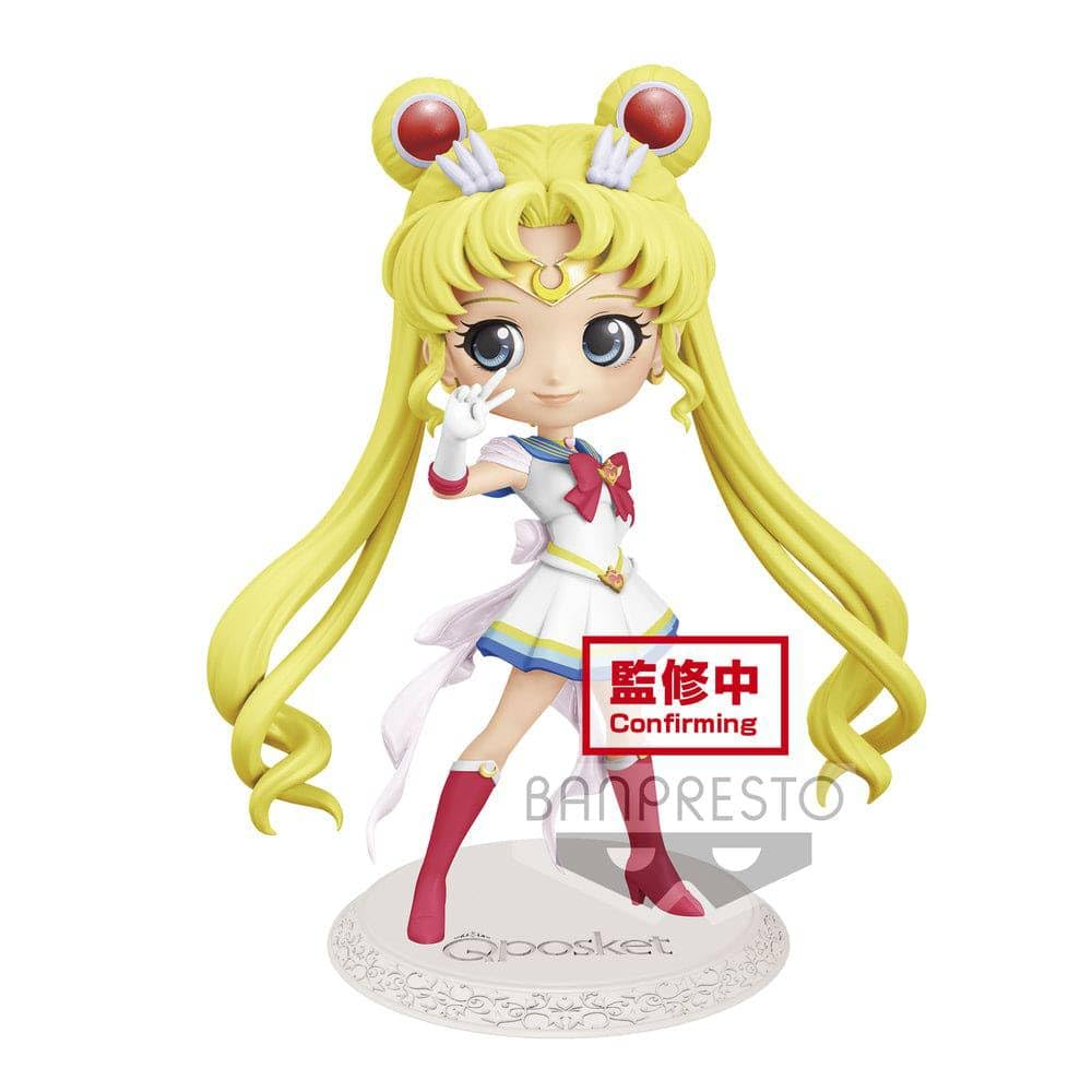 Banpresto Movie Sailor Moon Eternal Q Posket SUPER SAILOR MOON Pastel Color