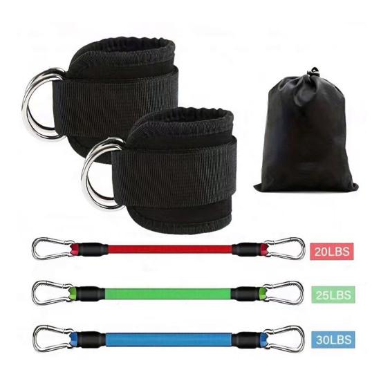 1 шт./1 комплект эластичная лента для лодыжки с регулируемой манжетой для тренировки ягодичных мышц бедра