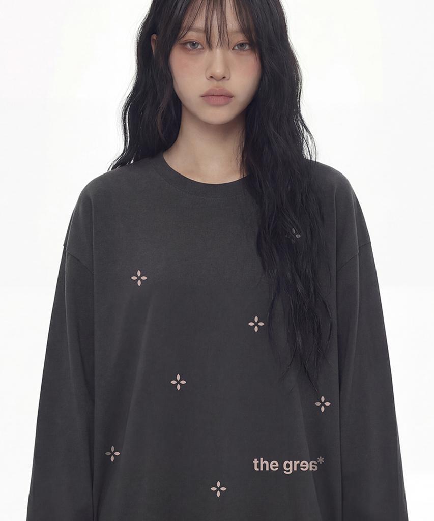 GRAVER [Unisex] Petal Long Sleeve T-Shirt_3 Colors