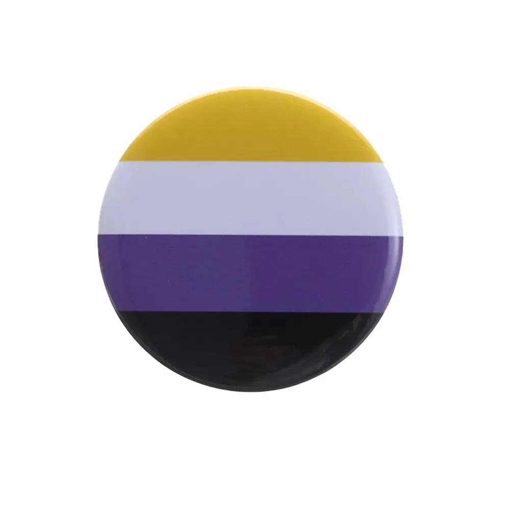 LGBTQ Art Pins Pride Lesbian Gay Rainbow Flag Brooch Pansexual Asexual Bisexual Transgender Symbol Badge Jewelry