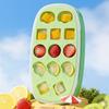 2 in 1 Ice Cube Water Bottle Press Type Ice Cube Molds Multi-Function Ice Maker  Summer Use