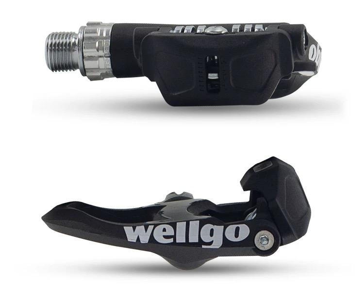 Wellgo R312B Racing Bicycle Pedals Carbon Fiber Lock Pedal Equipment for Road Bike Riding Qualified Product