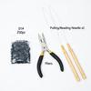 Microlink Hair Extension Metal Steel Pliers I-tip Hair Extension Micro Nano Ring Hair Rings Hair Plier Microlink Hair Extensions