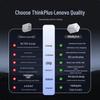 Lenovo Быстрое зарядное устройство ThinkPlus 45 Вт с двумя портами Type-C GaN