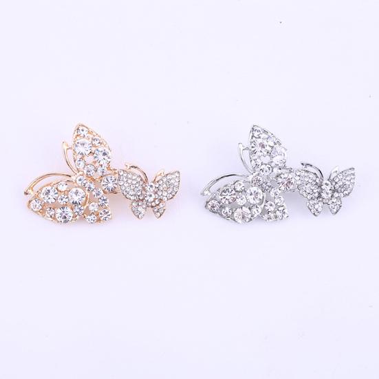 Женский элегантный блестящий костюм в форме бабочек, инкрустированная стразами брошь на воротнике, шаль, кардиган, значок