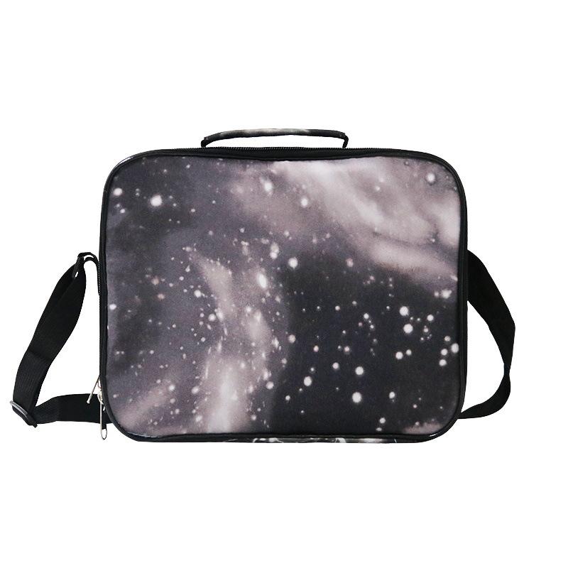 Сумка для ланча, студенческий ланч-бокс, ланч-бокс, один предмет на картинке, сумка с термотрансфером на заказ, термотрансфер.