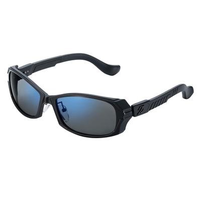 Zeque Поляризационные Солнцезащитные Очки DD Матовый Черный с TRUEVIEW FOCUS и СИНЕЙ ЗЕРКАЛЬНОЙ ЛИНЗОЙ F-2162