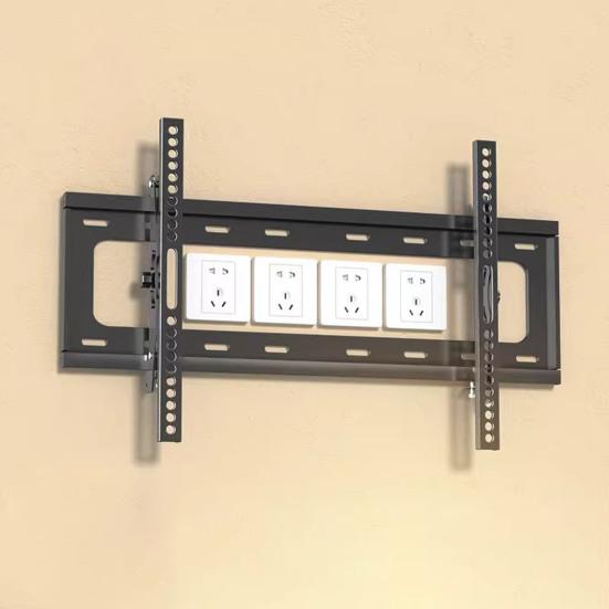 Настенное крепление для телевизора 40-100 дюймов Сверхпрочная холоднокатаная сталь Универсальный регулируемый кронштейн для настенного монтажа монитора телевизора с плоским экраном