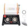 Kt-6808 3Kg Rotary Polishing Machine Barrel Polisher Grinder Gold Silver Jewelry Washing Finish With Polish Bead For Chamferin