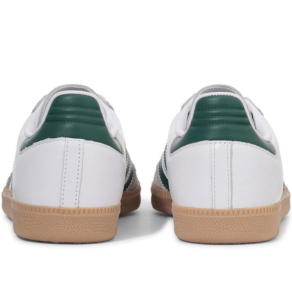 Adidas Samba OG Size Footwear, White/Green/Gum, IE3437, Japan, 27.5cm