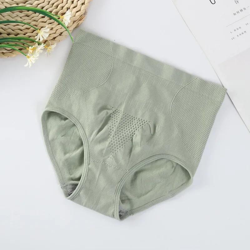 Bodyshaper High Waist Seamless Panties Women Underwear Anti-bacteria Soft Crotch Briefs for Female Intimates Lingerie Shapewear
