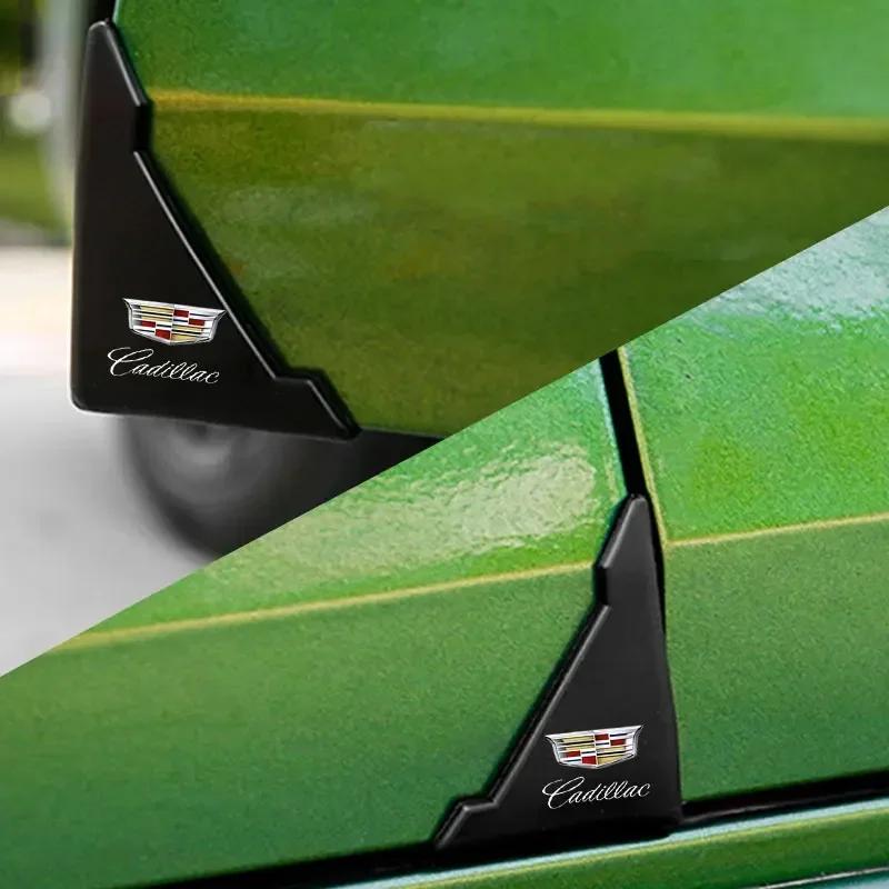2pcs Car Door Bumper Strip Anti-Collision Sticker for Cadillac ATS CTS DTS STS SLS SLR XLR BLS Seville Tiburon CT6 Accessories