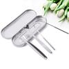1Pcs/2Pcs/3Pcs Metal Tongue Scraper Cleaner For Adults & Kids, Portable Stainless Steel Tongue Scrapers Brushes For Removing