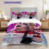 Harley Quinn Queen Hearts Bedding 1 Duvet Cover 2 Pillowcase Without Core Duvet Cover And Pillowcase Bedding Set Soft And Comfortable