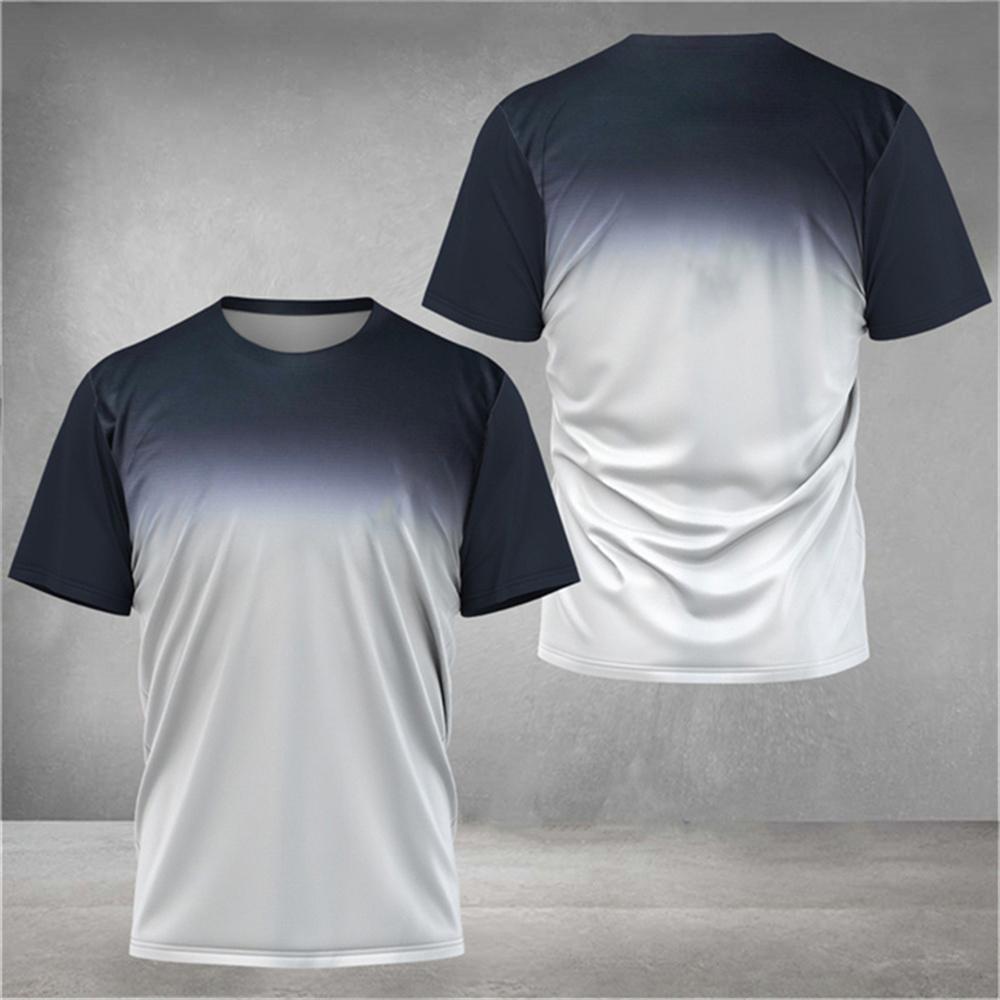 Летняя повседневная мужская футболка с коротким рукавом, узором и принтом, пуловер с круглым вырезом, модные мужские футболки, свободная одежда, спортивная одежда