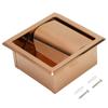 Stainless Steel Paper Towel Holder Rose Gold Toilet Paper Dispenser  Bathroom Kitchen Washroom