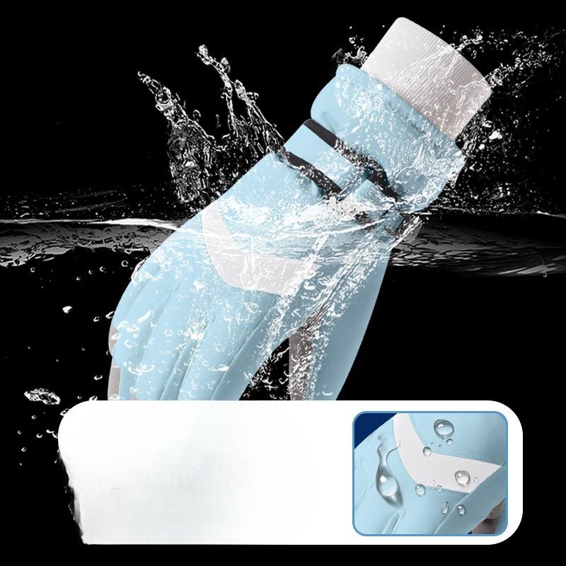 Children's Gloves Children's Warm Gloves Children's Ski Gloves Children's Gloves Warm Plus Velvet Thickened Touch Screen