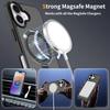 Чехол для iPhone 17 с подставкой, Совместимый с MagSafe, Ударопрочный, Тонкий, Полупрозрачный, Матовый чехол для телефона, Подходит для iPhone 17
