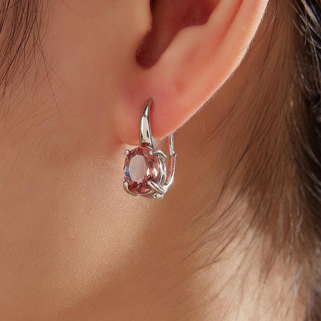 Серьги из стерлингового серебра 925 пробы с простой застежкой, меняющие цвет диаспора, изысканные украшения для женщин, хороший подарок на день рождения