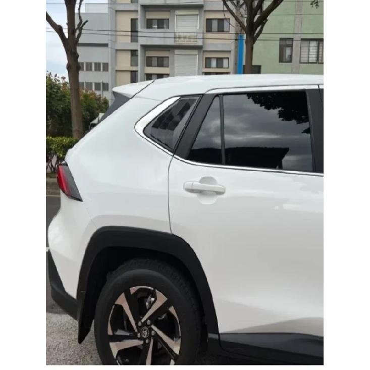 3D Наклейка Для Toyota Yaris Cross 2024-2025 АБС Задняя Треугольная Жалюзи Ветрозащита Боковой Спойлер Сплиттер Декоративные Элементы