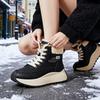 Women's Large Size High Top Soft Sole Winter Warm Fur One Snow Boots Padded Lined Ankle Boots Anti-slip Hiking Sports Cotton Boots