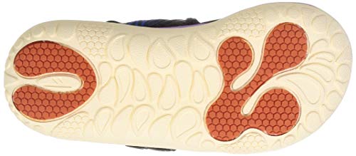 Hi-Tec Kawazu Flex II Outdoor Sandals, Navy/Purple, Size 29.0 cm, 2E