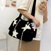 Capacity Drawstring Teens Bag Y2k Style Women Crossbody Bag Star Shoulder Bags Korean Handbags