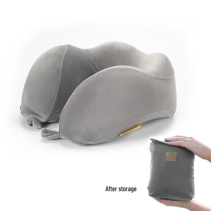 TRAVEL BLUE Memory Foam U-Shaped Travel Pillow