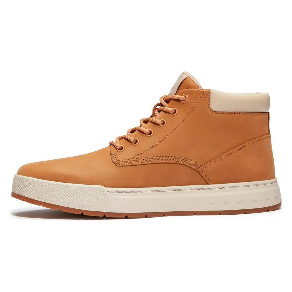 Timberland Maple Grove Mid Lace Sneaker Brown Nubuck