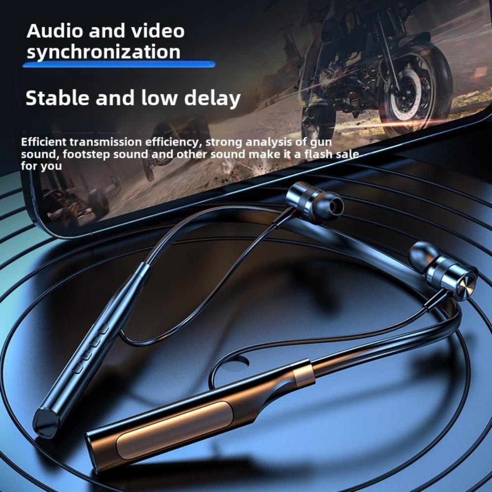 Киберспортивные игровые наушники с шейным креплением Bluetooth, голосовое разрешение, низкая задержка, активное шумоподавление, сверхдолгий срок службы, крепление на шее