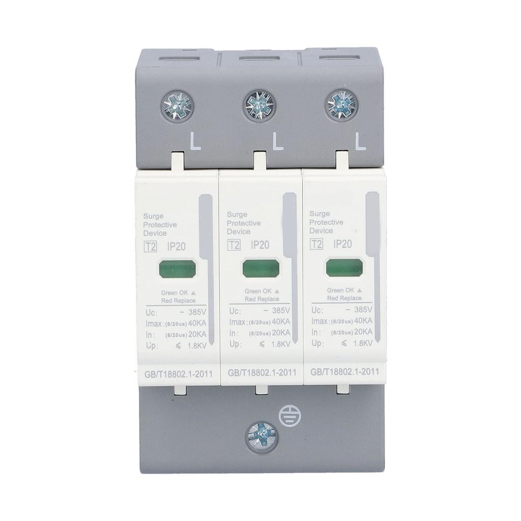 BERM Устройство защиты от перенапряжения Разрядник SPD Защита электрической цепи 220 В 380 В 3P40KA
