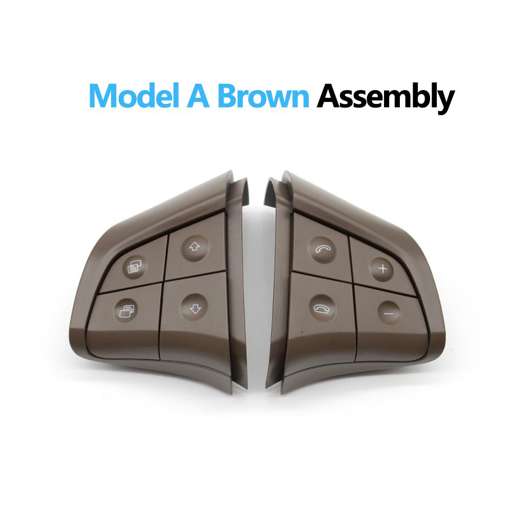 Car Multi-function Steering Wheel Buttons Kit Phone Control Keys For Mercedes Benz W164 W245 W251 ML GL300/350/400/450 2006-2009