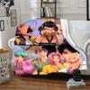 KPOP Hunter Flannel Blanket Soft Warm All-Season Throw, Design for Camping, Car Travel, Hiking Sofa, Bed, Office Perfect Gift for Parties