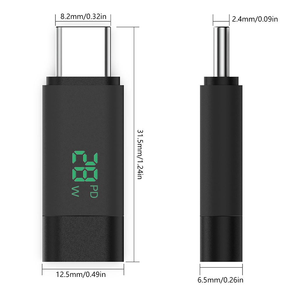 99 Вт Цифровой дисплей Тип C на Тип C Адаптер Для USB на Тип C Кабель Тип C на Тип C Кабель Кабель быстрой зарядки Видимый