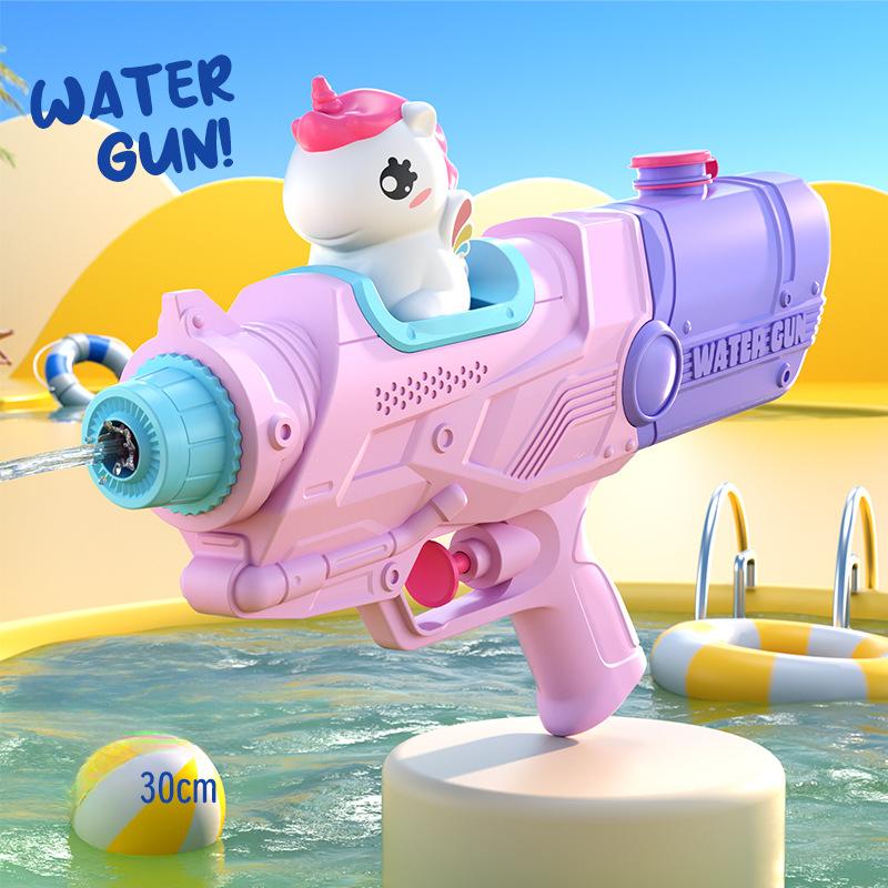 Детские игрушки, Водяные пистолеты, Большие двойные сопла, Динозавры-утки играют с водяными пистолетами, Пляжные игрушки, Детские игрушки в подарок