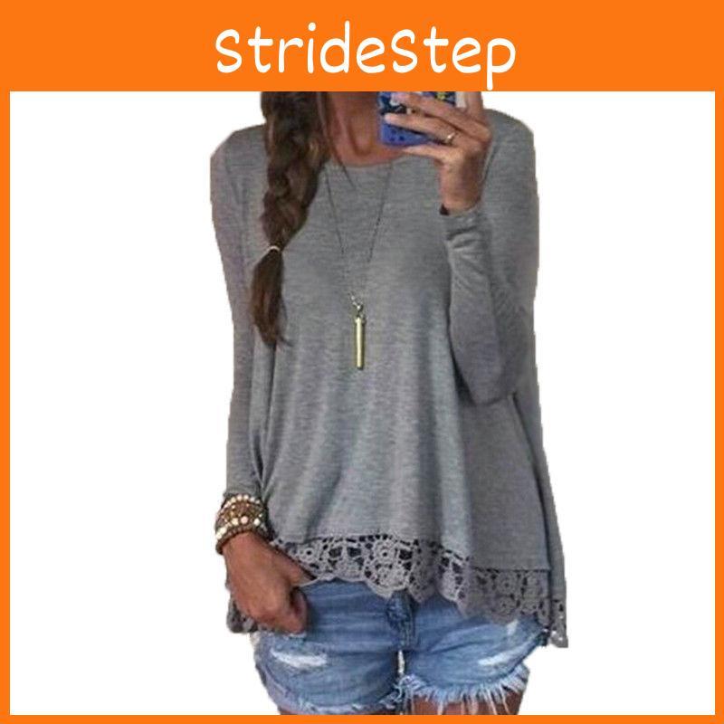 Classic And Stylish Femme Blouse Manches Longues With Lace Detail For A Sophisticated Look