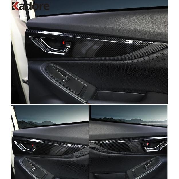 Car ide Inner Door Handle Bowl Panel Cover Trim For Subaru Crosstrek SUV 2018-    Matte Interior Accessories