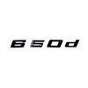 New ABS Alphanumeric Trunk Emblem for BMW 6 Series E63 E64 F06 F12 F13 - 620d 625d 628d 630d 635d 640d 645d 650d Logo Sticker
