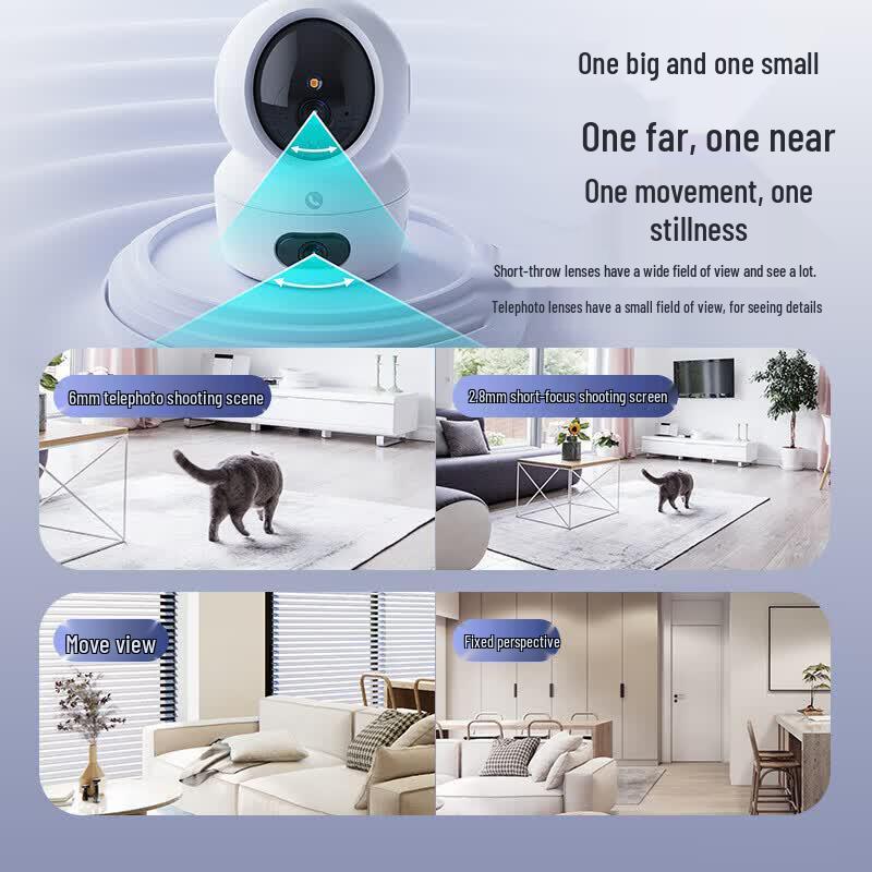EZVIZ H7c 4G Dual-Lens Smart Home Camera (CN version)