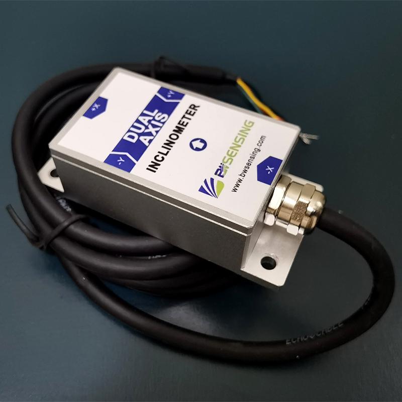 BWN426 Dual-Axis Inclinometer Tilt Angle Sensor with Accuracy 0.02 Resolution 0.001 Degree RS232 RS485 TTL Output +/-30 Degrees