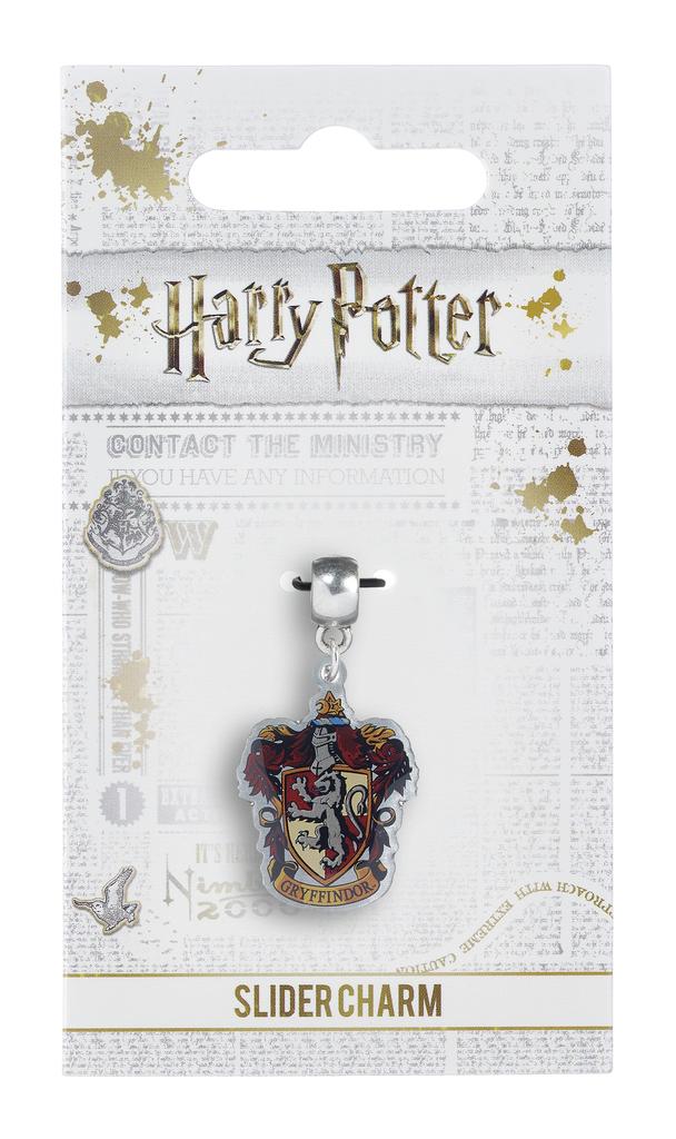 Harry Potter Gryffindor Crest Slider Charm Silver