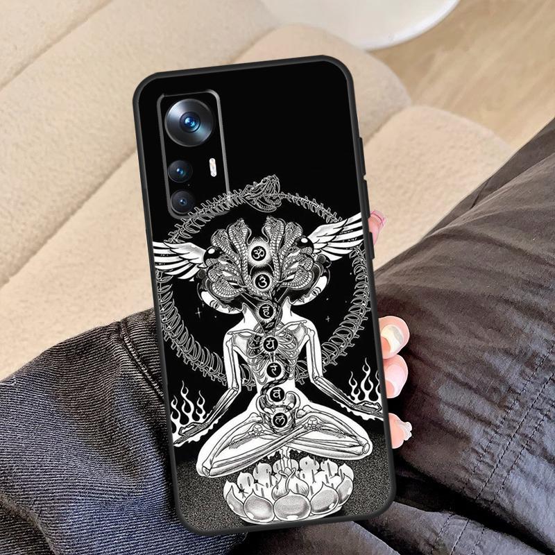 Духовный Триповый Психоделический Чехол Для Телефона Xiaomi POCO C65 F5 X5 X4 X3 Pro F3 F4 M5s Mi 14 13 Pro 11T 12T 13T 12 Lite