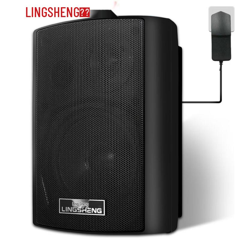 LINGSHENG Wireless Bluetooth Amplifier Active Speaker CN plug (adapter included)