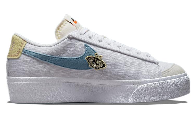 Nike Кроссовки Blazer Low на платформе Next Nature Boarder Blue Женские DJ6376-100